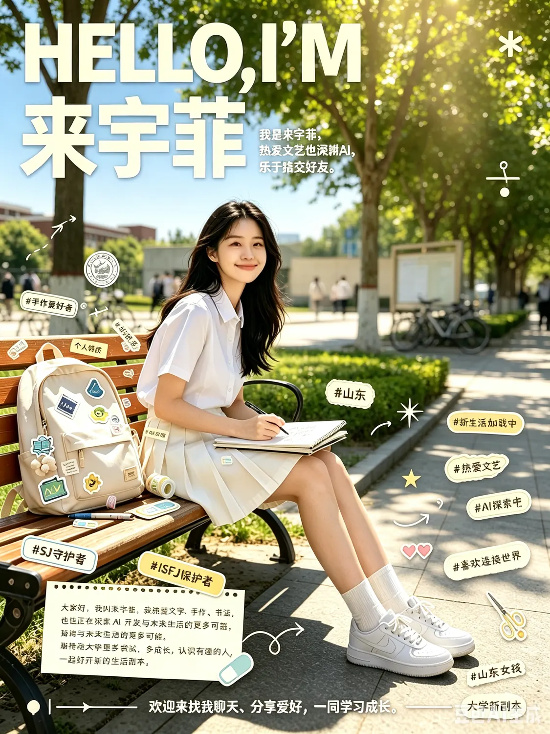 学员个人海报作品